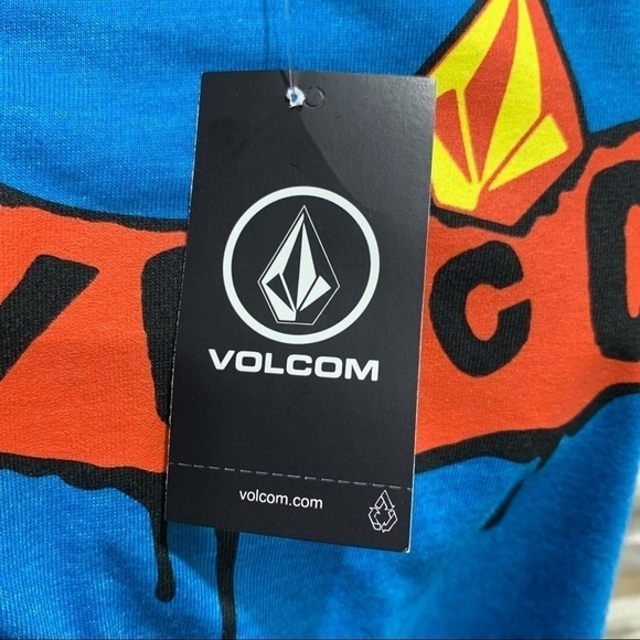 Volcom Boys Short Sleeve T-Shirt Size 5/6 M - Picture 4 of 5